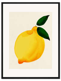 Gerahmter Kunstdruck Lemon