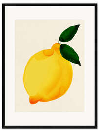 Framed art print Lemon