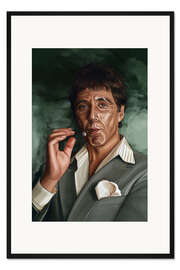 Gerahmter Kunstdruck Scarface