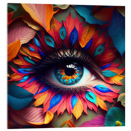 Cuadro de metacrilato Woman's eye in macro - Mark Ashkenazi