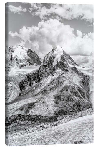 Leinwandbild Piz Roseg Berglandschaft, Schweiz