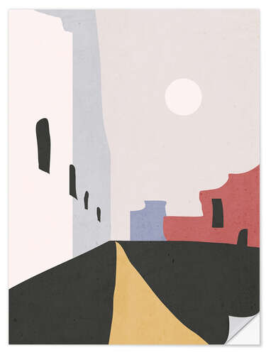 Sticker mural Street Abstract