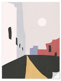 Sticker mural Street Abstract - ThingDesign