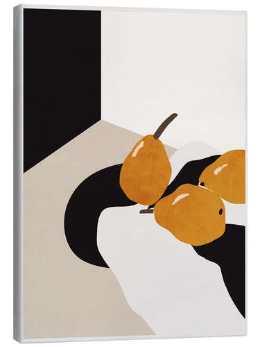 Lienzo Minimal Abstract Art Pears