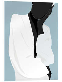 Acrylic print Minimal Art Girl II