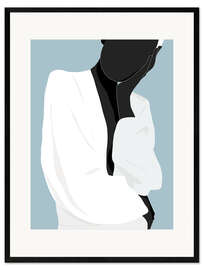 Stampa artistica con cornice Minimal Art Girl II