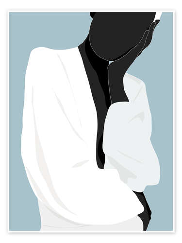 Poster Minimal Art Girl II