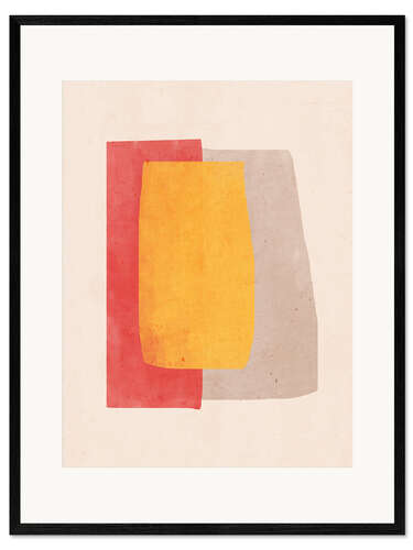 Kehystetty taidepainatus Minimal Abstract Art