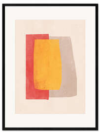 Kehystetty taidepainatus Minimal Abstract Art