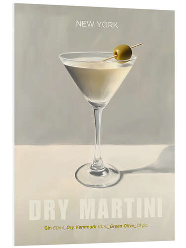 PVC-taulu Dry Martini