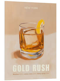 PVC-taulu Gold Rush