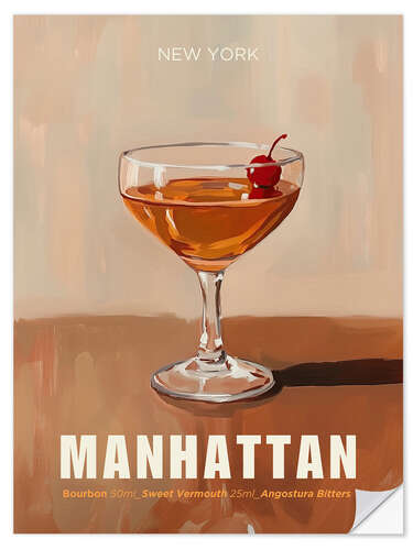 Wandsticker Manhattan