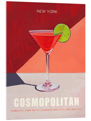 Acrylglasbild Cosmopolitan