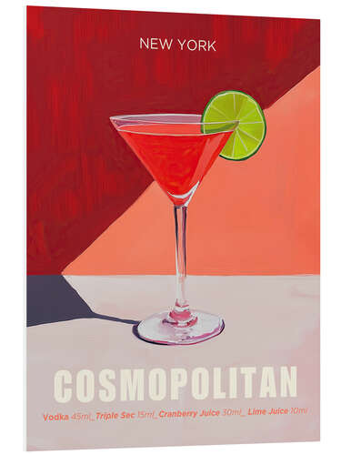 Tableau en PVC Cosmopolitan