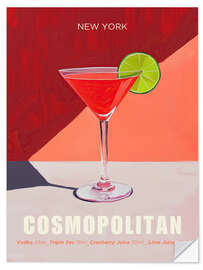 Vinilo para la pared Cosmopolitan - Felipe Hora