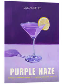 Cuadro de metacrilato Purple Haze Martini - Felipe Hora