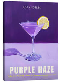 Canvas print Purple Haze Martini - Felipe Hora