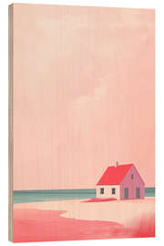 Obraz na drewnie Beach house - Steffen Gierok