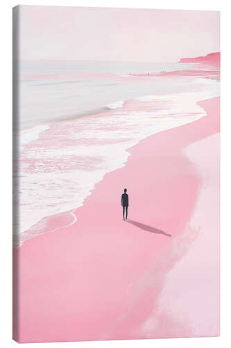 Leinwandbild Strandläufer