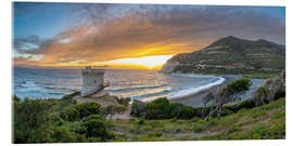 Akrylbilde Sunset on Corsica