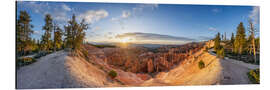 Aluminium print Sunrise in Bryce Canyon, Utah - Jan Christopher Becke