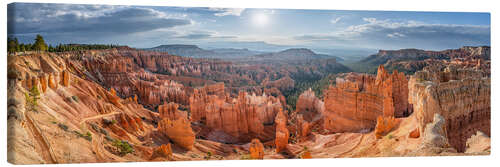 Leinwandbild Bryce Canyon im Sommer, Utah, USA