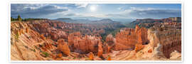 Wandbild Bryce Canyon im Sommer, Utah, USA - Jan Christopher Becke