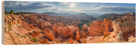 Hout print Bryce Canyon im Sommer, Utah, USA - Jan Christopher Becke