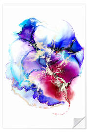 Naklejka na ścianę Kinetic Abstract Painting