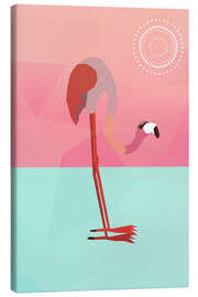 Canvas print Pink Flamingo - Mark Ashkenazi