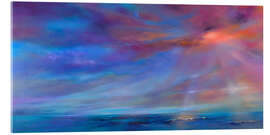 Acrylic print Heavenly Play of Colours - Annette Schmucker