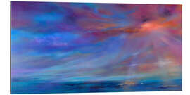 Alubild Himmlisches Farbenspiel - Annette Schmucker