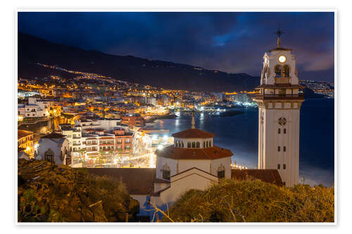 Poster Basilika von Candelaria, Teneriffa