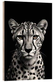 Trätavla Cheetah - nobelart
