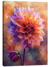 Lienzo Pink Dahlia - Maria Tuzhilkina