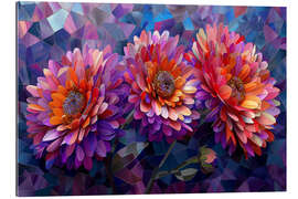 Gallery print Purple Dahlia