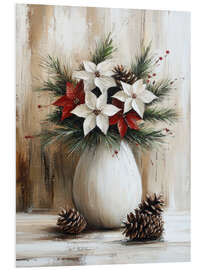 Hartschaumbild Winterliche Aromen in der Vase