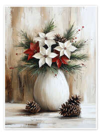 Poster Winterliche Aromen in der Vase