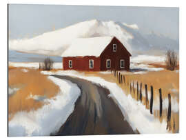 Tableau en aluminium The Warmth of Distant Memories - DejaReve
