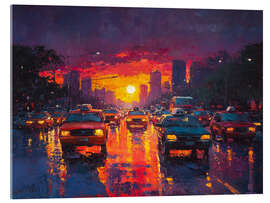 Acrylglasbild Reflexionen von morgen - DejaReve
