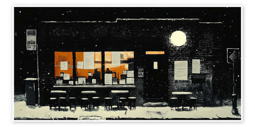 Póster Midnight in Metropolis
