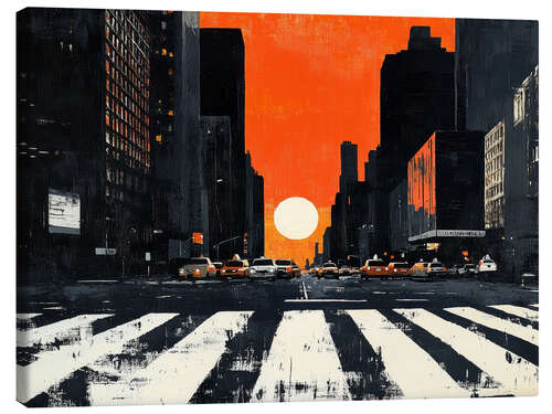 Canvas print Urban Mosaic