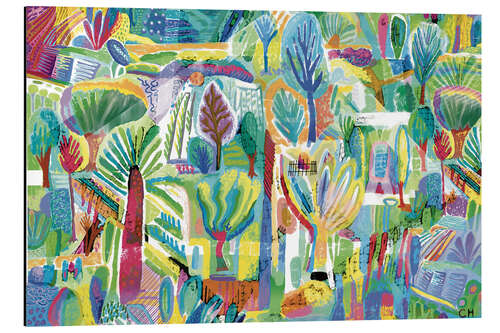 Alumiinitaulu Backyard Garden