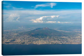 Stampa su tela Vesuvio, Italia - Denis Feiner