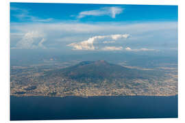 Hartschaumbild Vesuv, Italien