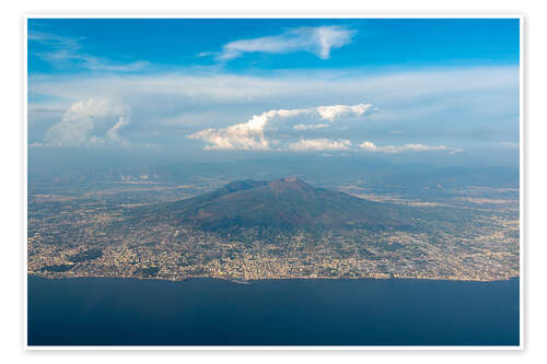 Poster Vesuvius, Italy