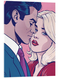 Cuadro de metacrilato Farewell kiss