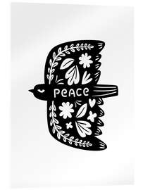 Cuadro de metacrilato Skandinavischer Vogel Peace - Heyduda