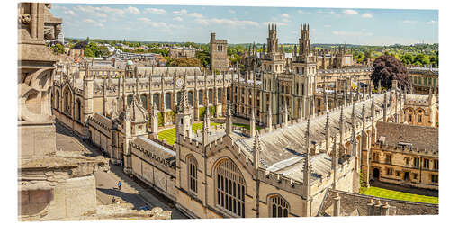 Acrylglasbild All Souls College, Oxford, England