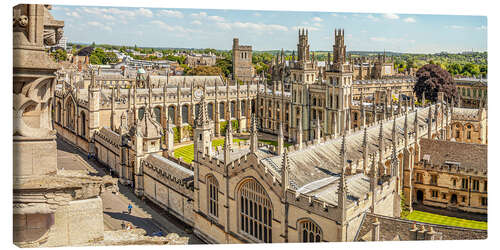 Canvas print All Souls College, Oxford, England